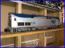 LGB G Scale Amtrak P42 Genesis Diesel Locomotive Needs Traction Tires