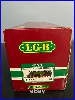 LGB No. 2085D 0-6-6-0 Mallet Steam Locomotive G Scale in Original Box