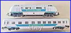 LOCOMOTIVE passanger cars SET 1120 TT SCALE Excellent condition