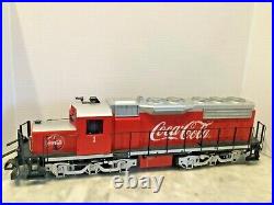 Lgb G Scale Coca Cola Cab 1 Electric Locomotive -work