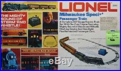 Lionel 148 O Scale Milwaukee Special Train Engine Set with Box Car #6-1387U