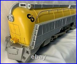 Lionel 6-18043 C & O Semi- Scale Streamline Hudson Locomotive & Tender TMCC