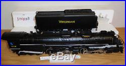 Lionel 6-28028 Virginian Allegheny Steam Engine Locomotive Train O Scale Tmcc