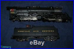 Lionel 6-38083 Norfolk & Western Scale Y-3 2-8-8-2 Locomotive & Tender LN/OB