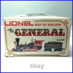 Lionel 6-8701 O Scale The General 4-4-0 Steam Locomotive & Tender