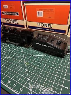 Lionel Bethlehem Steel Locomotive And Tender #101 6-38654 Very Nice