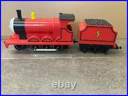 Lionel G Scale James Steam Locomotive with Tender Thomas & Friends