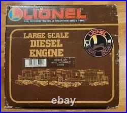 Lionel Large (G) Scale 8-85001 Conrail GP-7 Diesel Locomotive With Sound OB