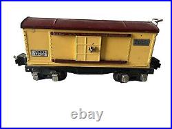Lionel Lines Train Locomotive Engine #225e With Tender, Tanker, Cargo & Caboose