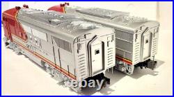 Lionel O Scale FE AA Diesel Set Santa Fe #158 #160 Powered & Dummy