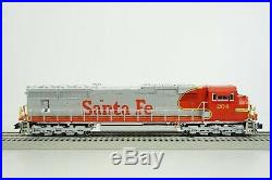 Lionel O Scale Santa Fe SD75 Diesel Engine #204 Damaged No Go Item 2-11559