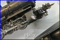 Lionel Semi Scale 201 PRR Switcher Locomotive + 2201T Tender -REPAINTED/DAMAGED