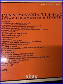 Lionel Tmcc Pennsylvania T1 4-4-4-4 Steam Engine 6-28063! O Scale Prr T-1