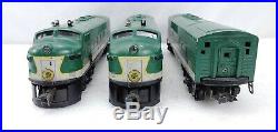 Lionel Trains Postwar 2356 Southern ABA Diesel Locomotive Engine Set O Scale