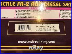 MTH 20-2332-1 Scale FA-2 Pennsylvania ABA Diesel Engine Set With ProtoSound 2.0