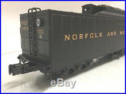 MTH #20-3618-1 Norfolk & Western 2-6-6-4 Steam Engine #1225 O Scale 3 Rail NEW