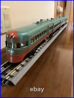 MTH O Scale Model Railroad Locomotive NorthShore Line Electroliner Four Car Set