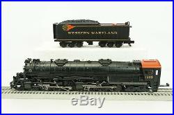 MTH O Scale Western Maryland WM 4-6-6-4 M2 Challenger Steam Engine 20-3241-1 P2