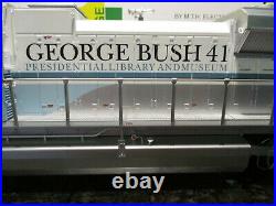 MTH RAILKING G SCALE LOCOMOTIVE SD70ACe ENGINE WithPS3 GEORGE BUSH #4141-NEW