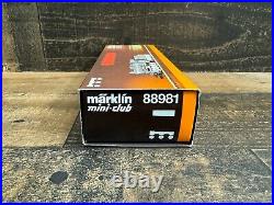 Marklin Mini-Club 88981 Locomotive Engine & Tender Z-scale