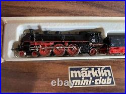 Marklin Mini Club Z Gauge #8893 Steam Locomotive & Tender, classic box