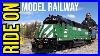 Miniature Ride On Model Trains Live Steam U0026 Diesel 7 5 Eastern Cascades Railroad In Bend Or