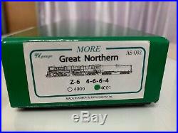 More LIK Brass Great Northern Z-6 4-6-6-4 Steam Locomotive (AS-002) N scale