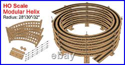 NEW! 30 Radius Helix For 28 30 32 Tracks (Best for HO scale)