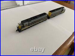 N SCALE KATO (2) SD-45 EL #3632 #3613 LOCOMOTIVES 176-3111&176-3110 WithBOXES