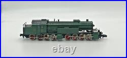 N Scale Arnold 2276 0-8-8-0 Green Locomotive Custom Wood Case