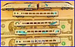 N Scale Bachmann Spectrum DCC Amtrak Acela Express Six Car Set