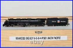 N Scale Con-Cor Rivarossi Union Pacific BIG BOY 4-8-8-4 Steam Loco & Tender 1501