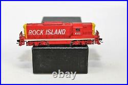 N Scale Hallmark GP9 Torpedo Custom Rock Island Locomotive 4-0-4 BRASS