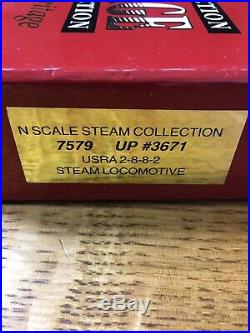 N Scale Heritage Steam Collection 7579 UP #3671 USRA 2-8-8-2 Steam Locomotive