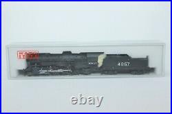 N Scale KATO 126-0108 2-8-2 Steam Locomotive Heavy Mikado AT& SF #4067