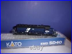 N Scale Kato Custom Mrl/223 Sd40 DC