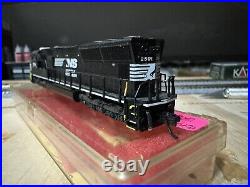 N Scale Kato Custom Norfolk Southern Ns Sd70m #2591 Tcs DCC Equipped Non Sound