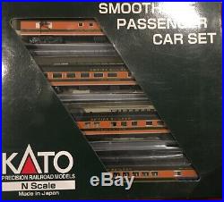 N Scale Kato Great Northern Passenger Car Lot Precision dcc Sound Engines GN