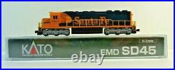 N Scale Kato SANTA FE AT&SF SD45 #5384 Diesel Engine Locomotive 176-3128