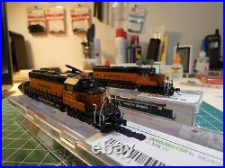 N Scale Locomotive Intermountain SD40-2 Milwaukee Rd# 149 & 164 Lot of 2