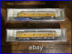 N Scale Locomotive Set. Union Pacific #932 Locomotive And 934b