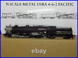 N Scale Metal Usra 4-6-2 B&o Pacific Model Power # 87471 New Nice DCC Compatible