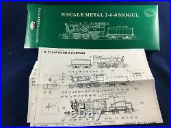 N-Scale Steam Locomotive withTender Metal 2-6-0 Mogul