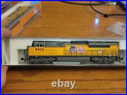N Scale Union Pacific ES44AC DCC custom detailing weathering