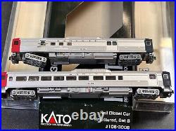 N scale KATO Santa Fe Rail Diesel AT&SF Locomotives Custom RDC 2 &4 -Tested Runs