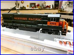 N scale Locomotive Atlas U23B Western Pacific Road number 2256 DCC Ready