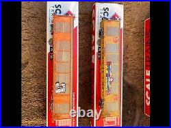 N scale dcc locomotive with scale trains rolling stock / autoracks and more