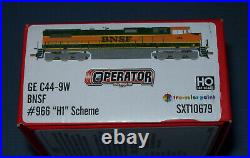 New Scaletrains DCC Ready Ho Scale Bnsf Ge C44-9w H1 Diesel Locomotive #966