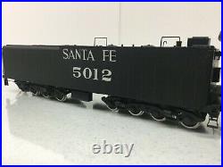 O Scale 2 Rail US Hobbies Brass ATSF 2-10-4 Steam Engine #5012 & Tender