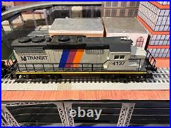 O Scale Custom New Jersey Transit Freight Train Handpainted Lionel Locomotive